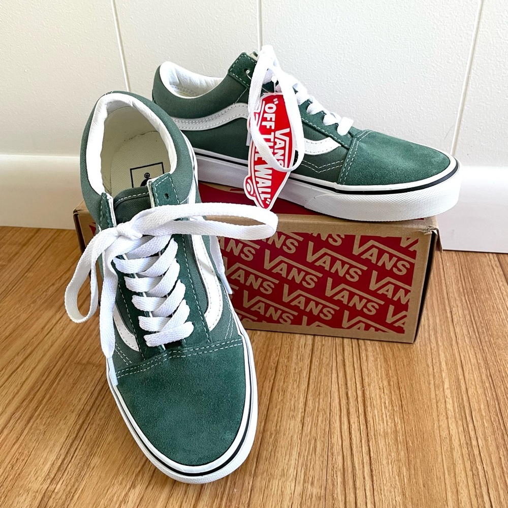 Old Skool Vans - Unisex/Color Theory Duck Green